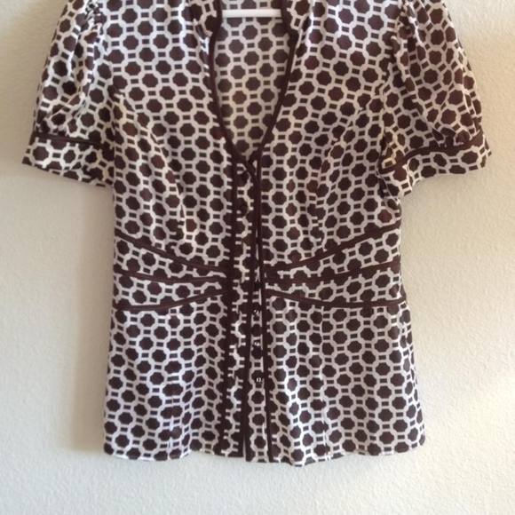 - Arden B. short-sleeved silk blouse - Picture 4 of 7